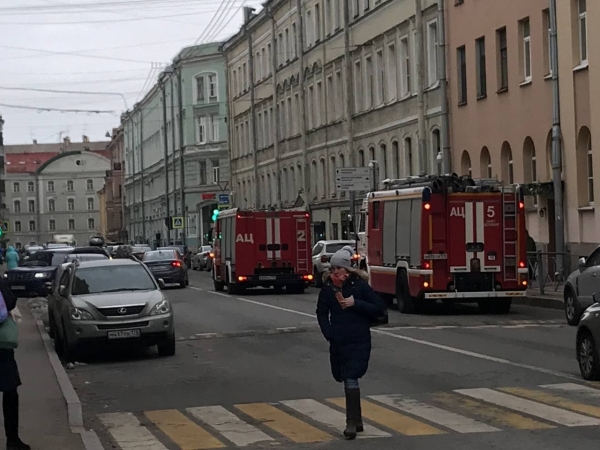 В Санкт-Петербурге в пожаре погиб человек