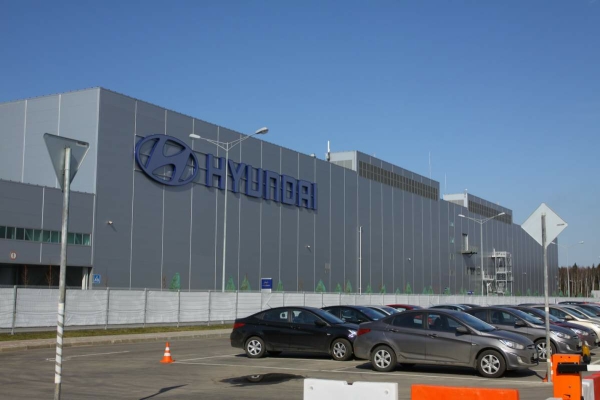 На заводе Hyundai в Петербурге закончились комплектующие