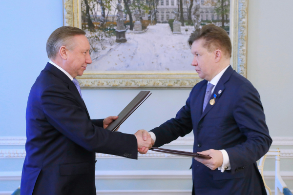 Администрация Петербурга заключила соответствующее соглашение с «Газпромом»