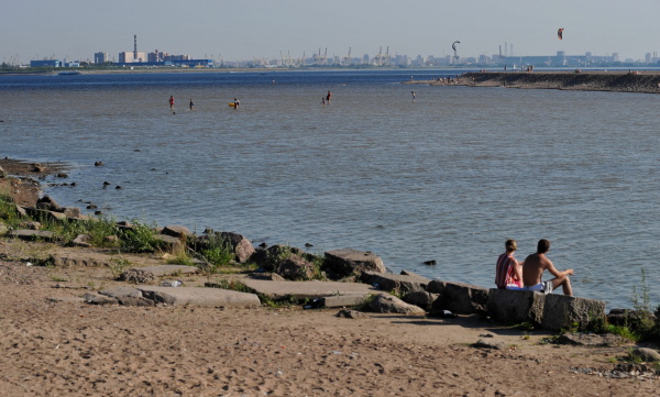 В Петербурге пляжи Курортного района подготовили к летнему сезону