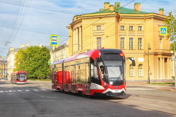 В Петербурге туристический трамвай в «Ночь музеев» станет экскурсионным шаттлом