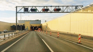В Петербурге планируется ограничение движения в автомобильном тоннеле
