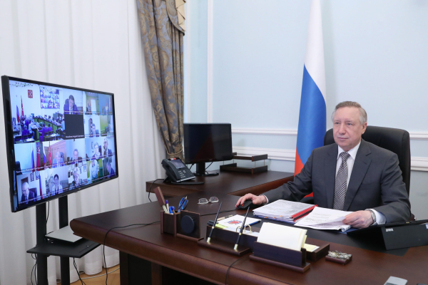 Александр Беглов стал лидером по количеству  внесенных законопроектов в ЗакСобрание Петербурга