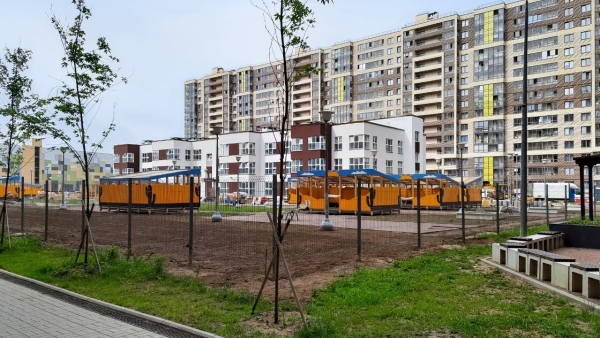В Московском районе Петербурга построили новый детский сад