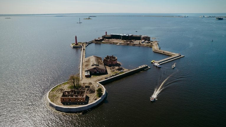 В День ВМФ в Кронштадте открыли третью очередь парка «Остров фортов»