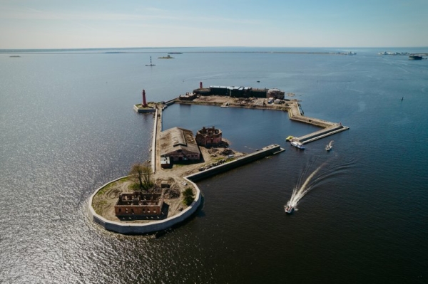 В День ВМФ в Кронштадте открыли третью очередь парка «Остров фортов»