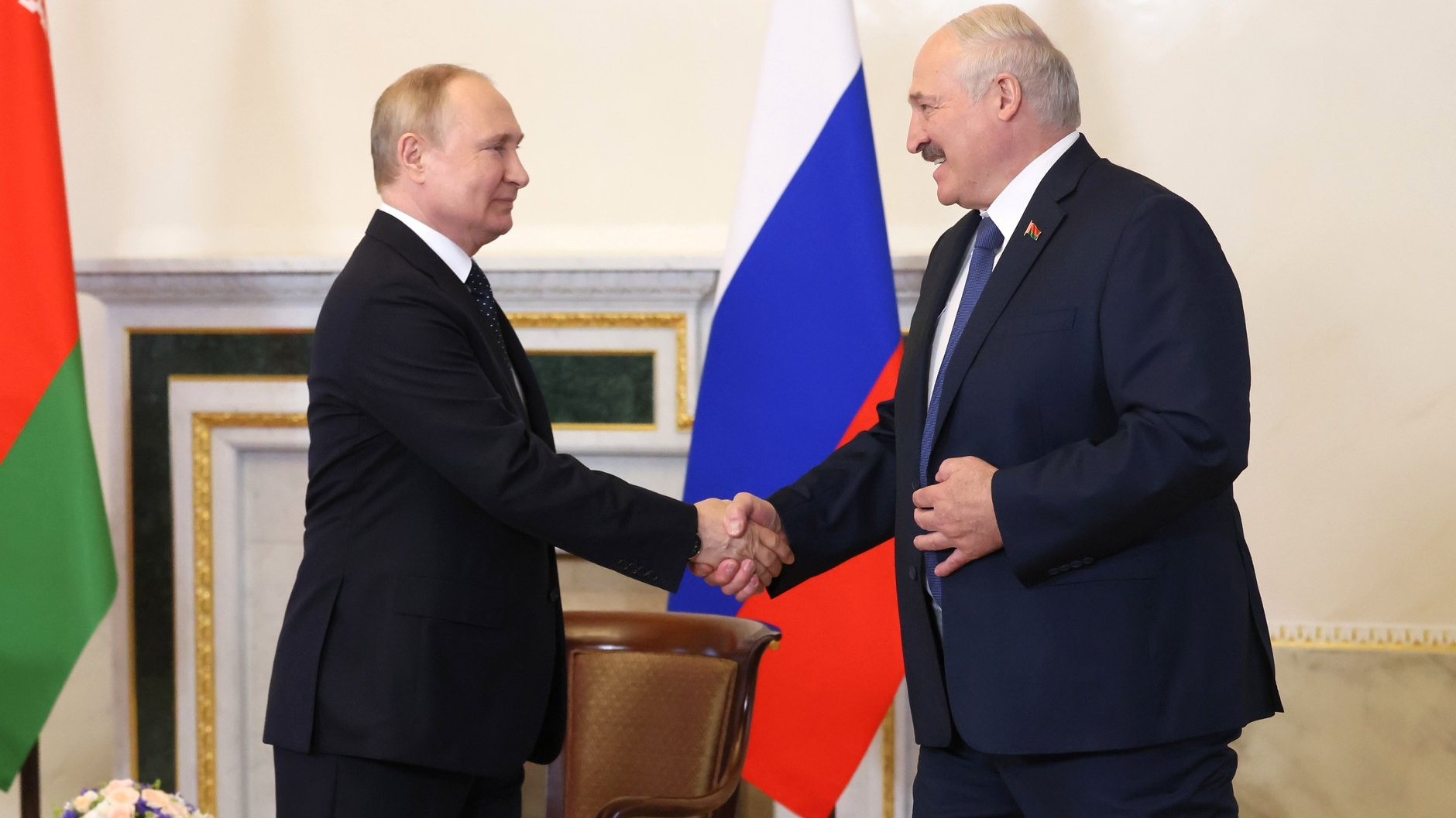 В Русском музее в Петербурге состоялась встреча Владимира Путина и Александра Лукашенко
