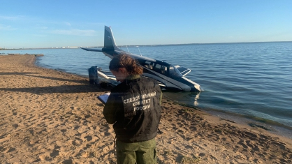 Следователи проверят аварийную посадку самолета на пляж у Кронштадта