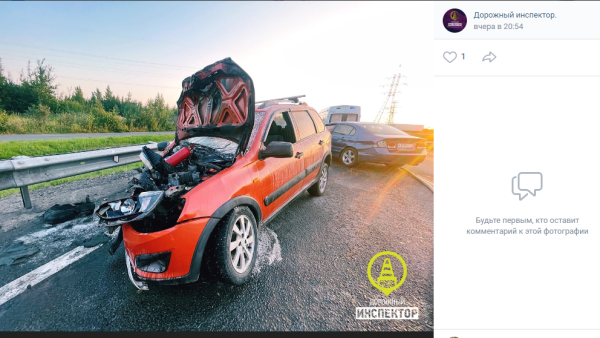 Пожилой водитель Honda протаранил Lada на «встречке», пострадали трое