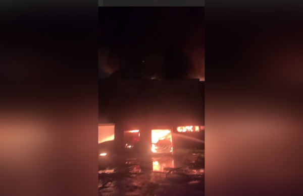 Пожар на складе в Металлострое на 12 тысяч «квадратов» проверит прокуратура