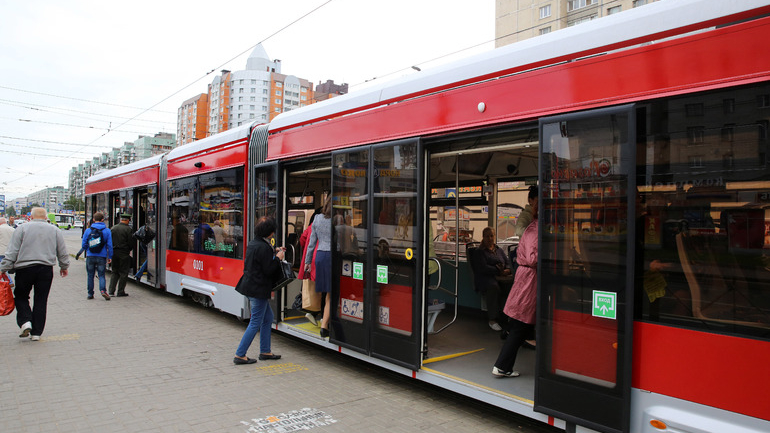 В Петербурге во время осуществления ремонта на станции метро «Ладожская» запустят бесплатный трамвай