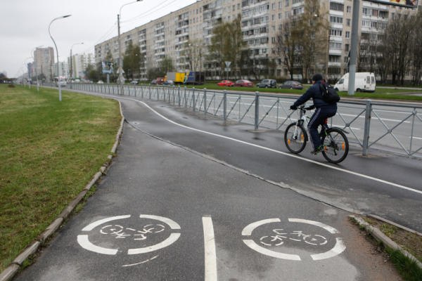 В Петербурге до 2030 протяженность велодорожек планируют увеличить до 300 километров