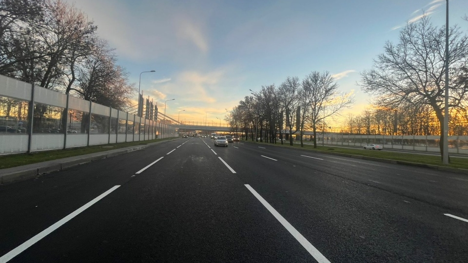 Основные ремонтные работы на Пулковском шоссе подошли к концу