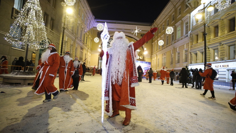 В Петербурге стало больше людей, которые любят Новый год