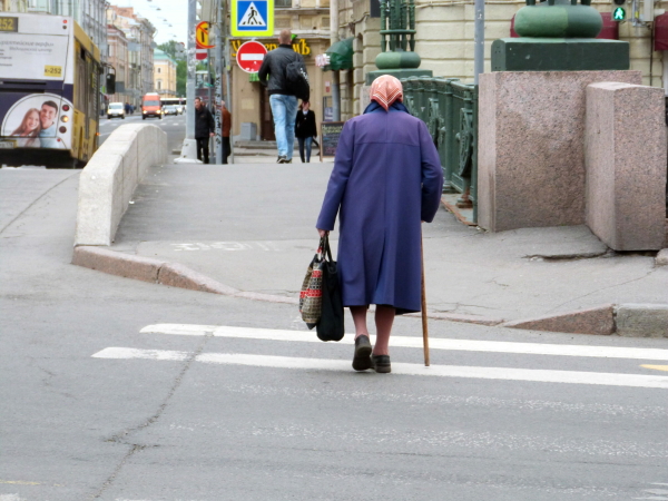 В Петербурге невоспитанный подросток силой забрал сумку у 84-летней гражданки