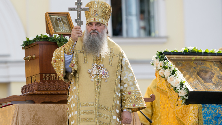 В Петербурге в Казанском соборе в канун Рождества отслужили Божественную литургию