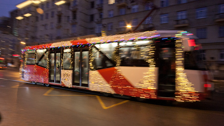 В Петербурге в январские праздники трамваи и троллейбусы будут функционировать круглосуточно