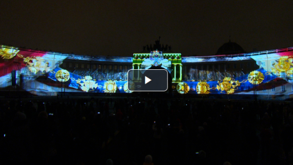 На Дворцовой площади покажут вторую часть 3D спектакля «Пётр I»