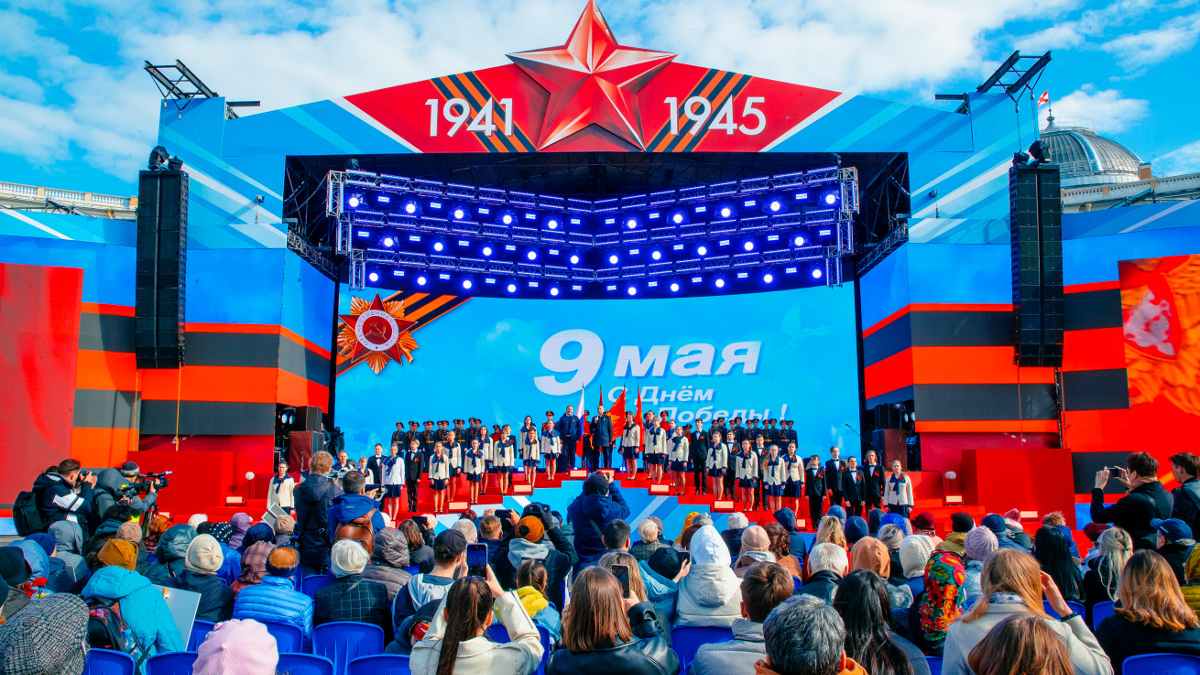 На украшение Петербурга ко Дню Победы выделят почти 40 млн рублей