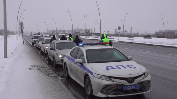 В Московском районе задержали 11 водителей-мигрантов, нарушивших закон