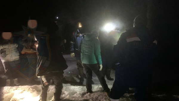 Волонтеры и спасатели вывели из леса у Тосно компанию заблудившихся