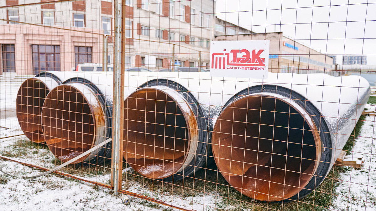 В Приморском районе начата реконструкция тепломагистрали от котельной Коломяжская