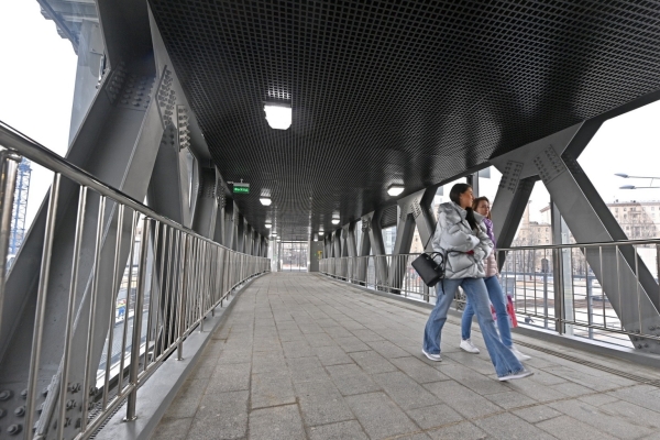 Пешеходные мосты и теплый пол. В Москве строят пересадочные узлы, ориентируясь на комфорт пассажиров