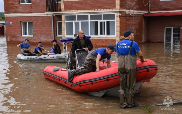 Больше тысячи человек пришлось эвакуировать из Уссурийска в результате наводнения