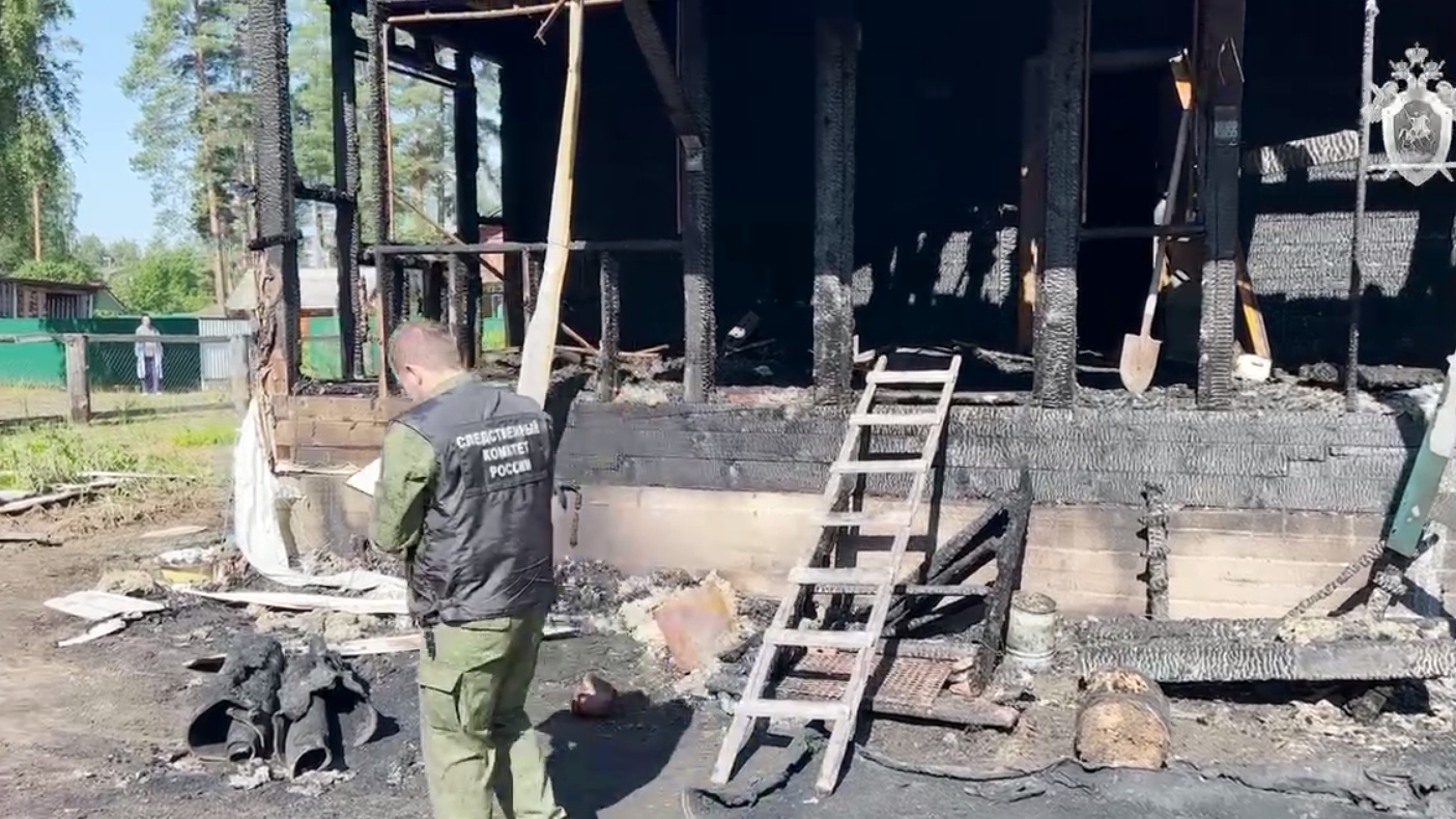 В Карелии нашли 6 сгоревших трупов с ножевыми ранениями