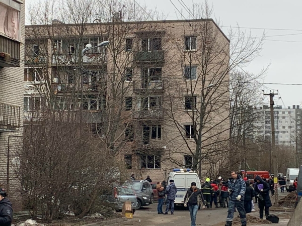 После утреннего взрыва на Пискаревском проспекте жертв нет