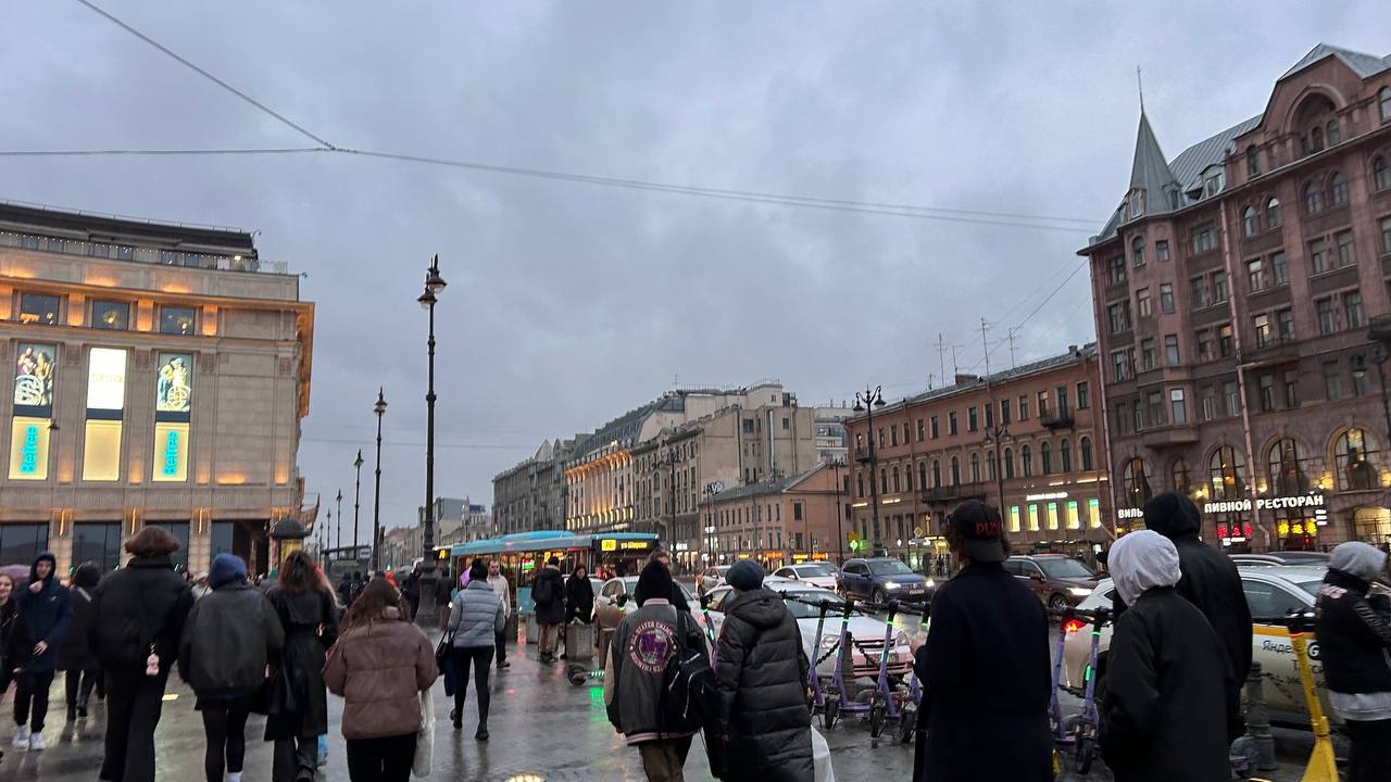 Потепление в Петербург придет вместе с дождями