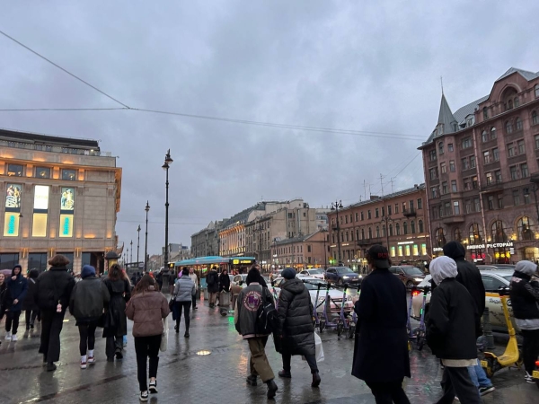 В Северной столице ожидаются осадки в виде дождя и снега