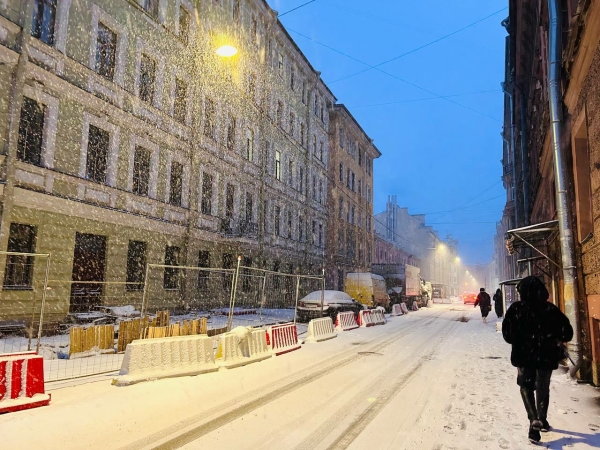 В Петербурге объявили желтый уровень погодной опасности из-за ветра