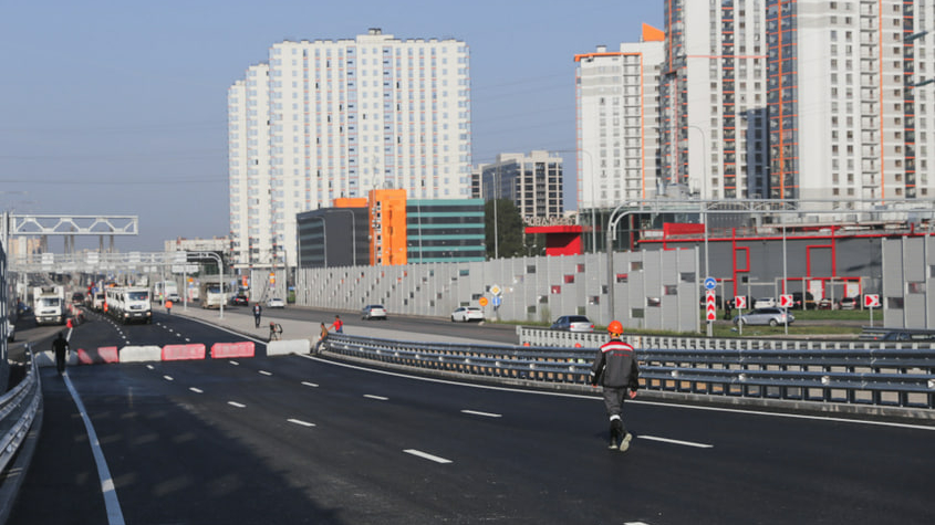 Строительство Московско-Дунайской развязки подходит к концу, но впереди ждут ограничения движения