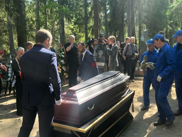 На похоронах Краско прогремели выстрелы