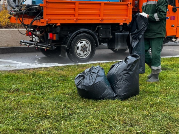 В Петербурге стартовала осенняя уборка городских территорий
