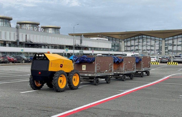 В Пулково появится первый в России беспилотный перевозчик багажа