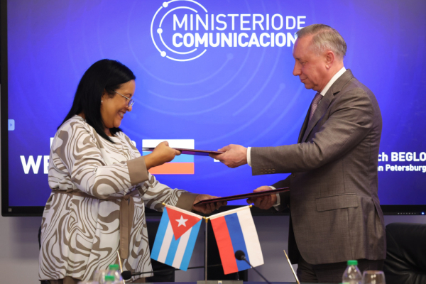 Петербург и Куба провели встречу по технологическому сотрудничеству