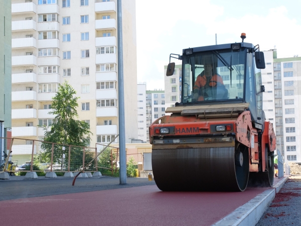 В Петербурге применяют инновационные технологии при строительстве дорог