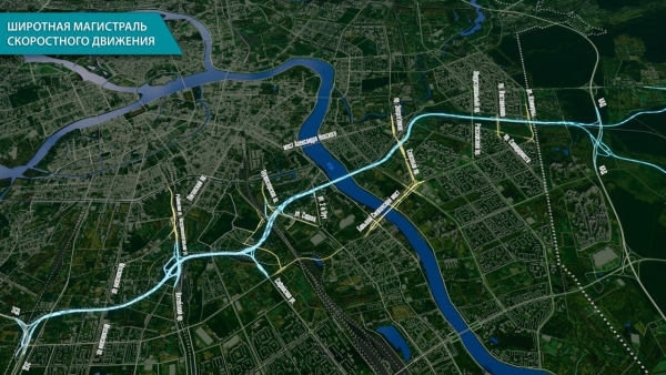 ШМСД достанет до КАД за восточной границей Петербурга