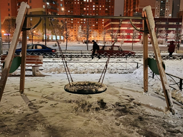 Рядом с детской площадкой в Колпино обнаружили коровьи головы