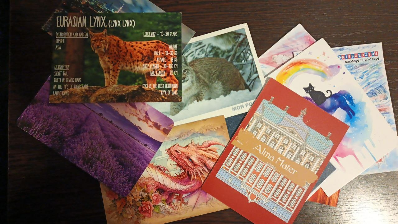 В прошлом году с почтовой станции в Петербурге отправили более 70 тысяч открыток