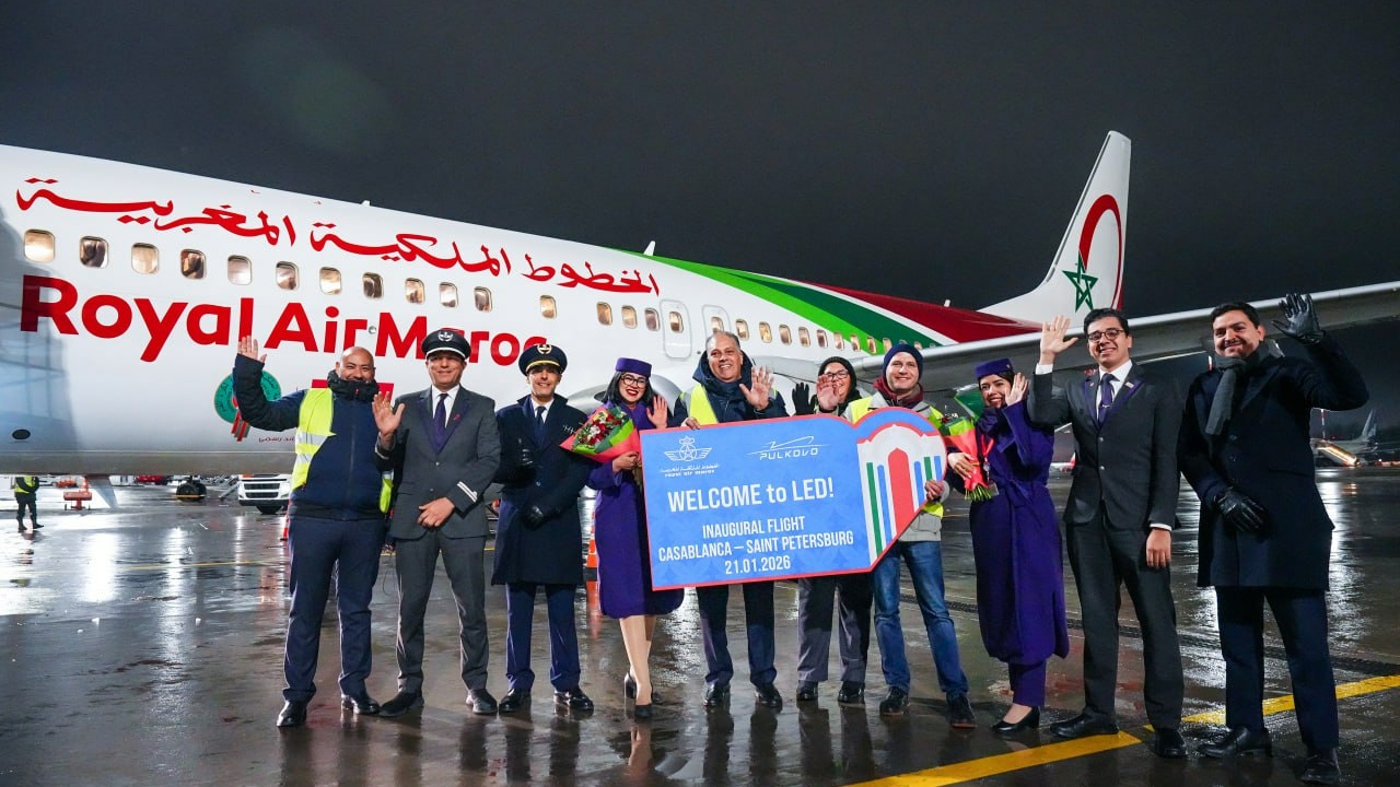В Пулково приняли первый прямой рейс из Касабланки