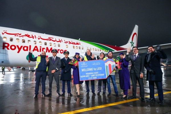 В Пулково приняли первый прямой рейс из Касабланки