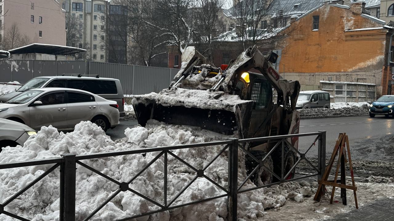 С начала зимы в петербургских пунктах переработали свыше 1 млн кубометро с