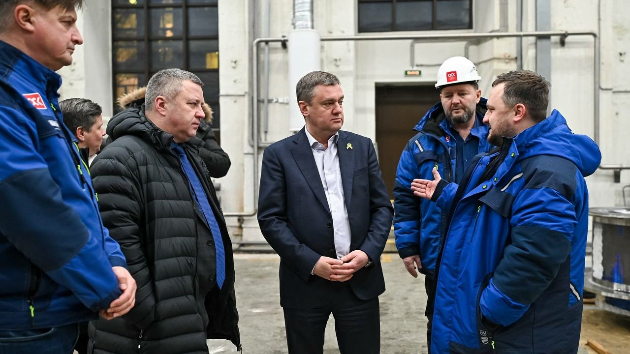 Вице-губернатор Петербурга Кирилл Поляков посетил Пролетарский завод