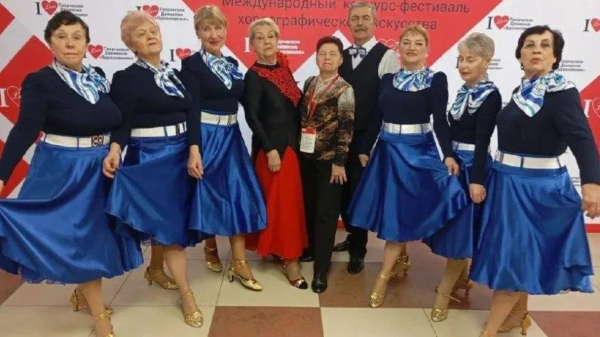 Лобненские пенсионерки стали дважды лауреатами танцевального фестиваля в Петербурге
