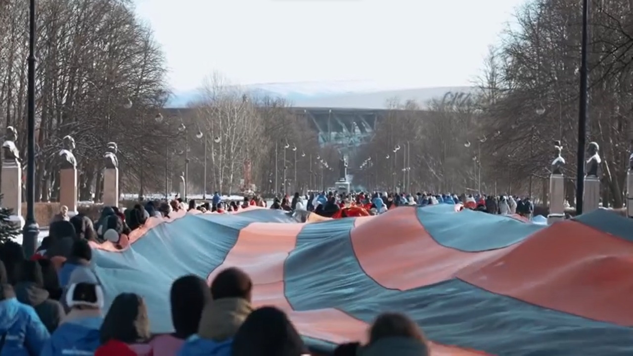 Более 1500 человек приняли участие в акции в Парке Победы