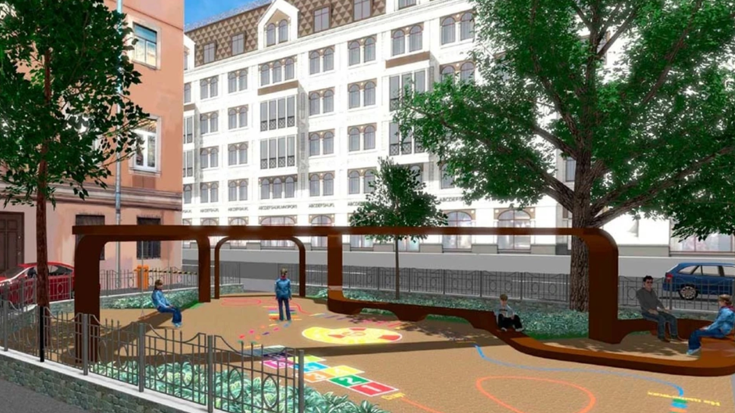 В Петербурге появятся восемь новых общественных зон