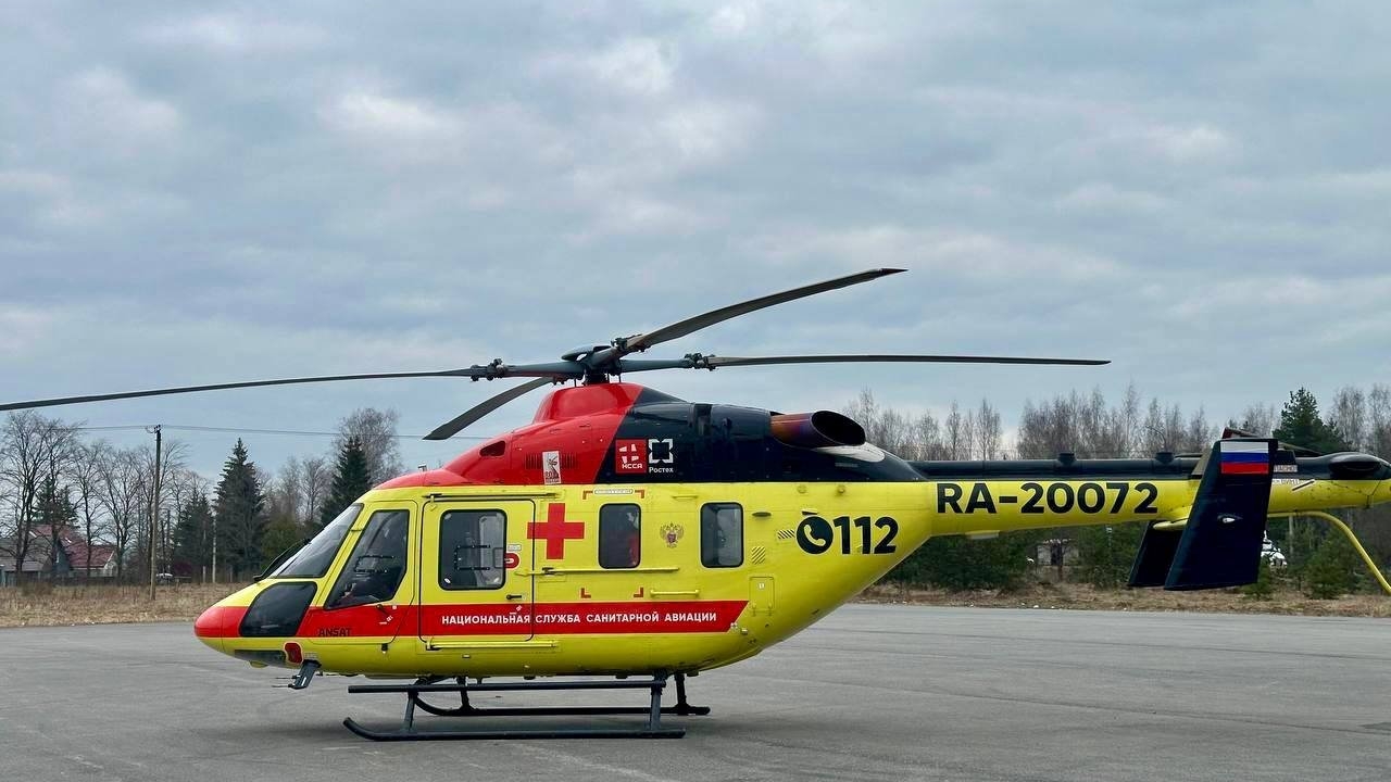 Ленинградская санавиация с января по март спасла почти 70 пациентов